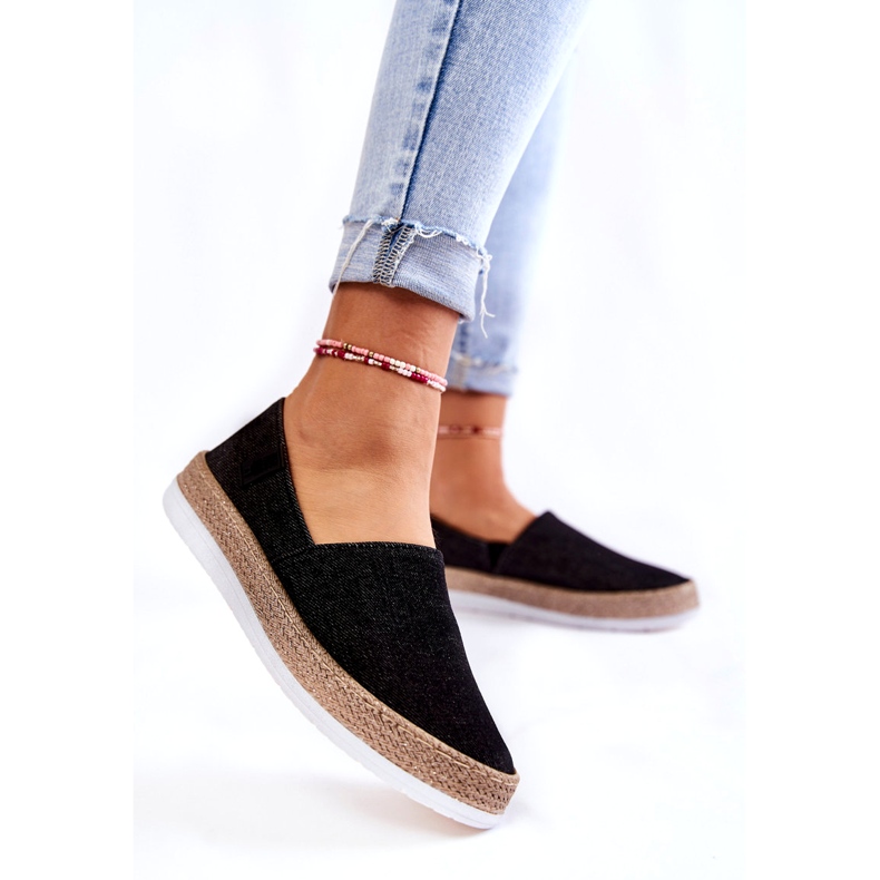 Sneakers da donna Slip On Big Star KK276008 Nere nero 2