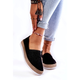 Sneakers da donna Slip On Big Star KK276008 Nere nero 1