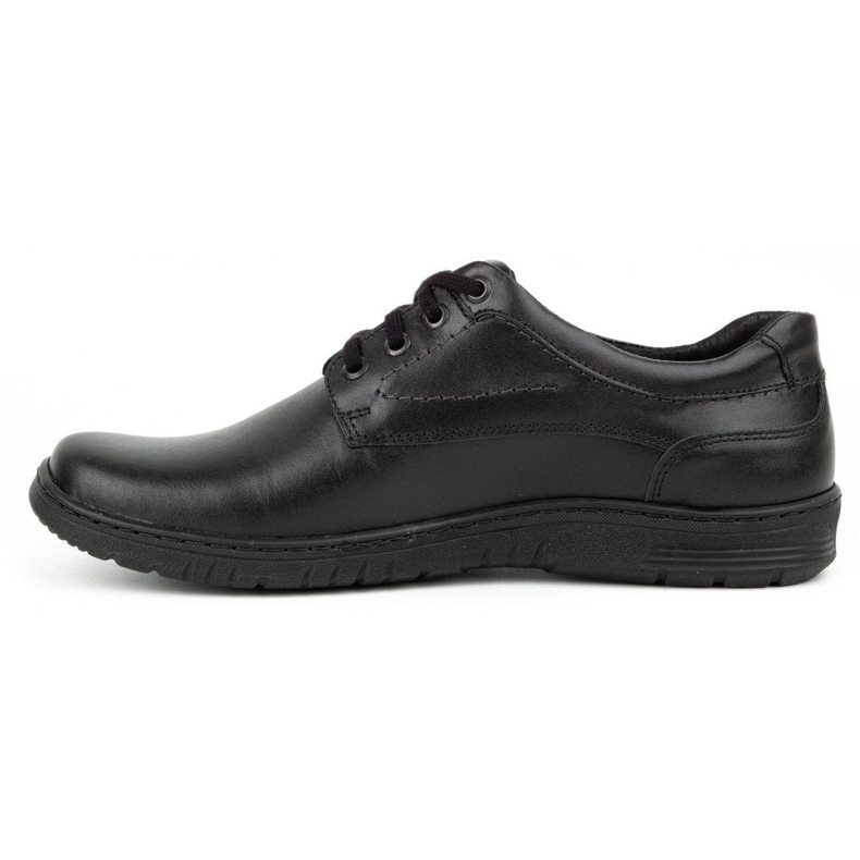 KOMODO Scarpe casual da uomo in pelle 921K nere nero 1