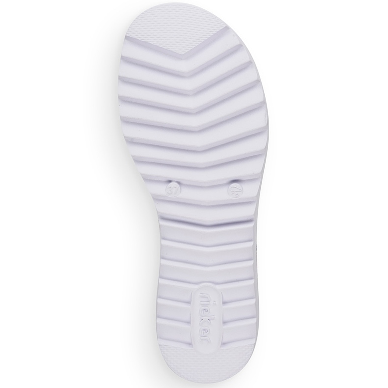 Sandali da donna Rieker V44G8-30 con elastici colorati multicolore 1