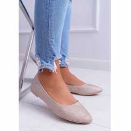 PS1 Ballerine da donna Glitter Golden Fifi d'oro 3