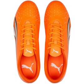 Scarpe da calcio Puma Ultra Play FG/AG 107224 01 arancia arance e rossi 2