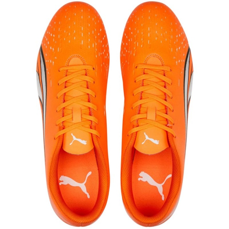 Scarpe da calcio Puma Ultra Play FG/AG 107224 01 arancia arance e rossi 2
