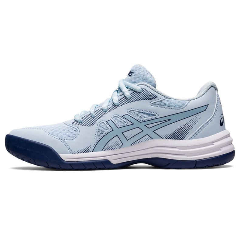 Asics Upcourt 5 W 1072A088 401 scarpe da pallavolo blu blu 1