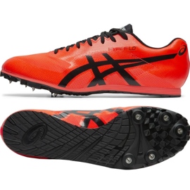 Scarpe chiodate Asics Hyper Ld 6 Long Distance 1091A019 701 rosso rosso 1
