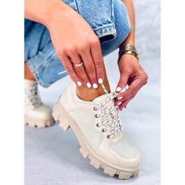 BM Mocassini con suola alta Asger Beige 1