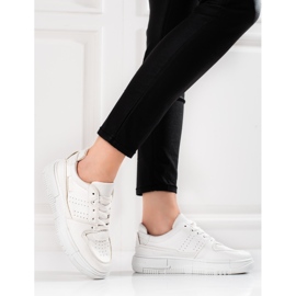 SHELOVET Scarpe sportive da donna bianco 2