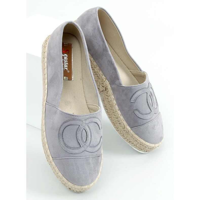 Espadrillas Chanelkikikiki Wela Grigie grigio 2