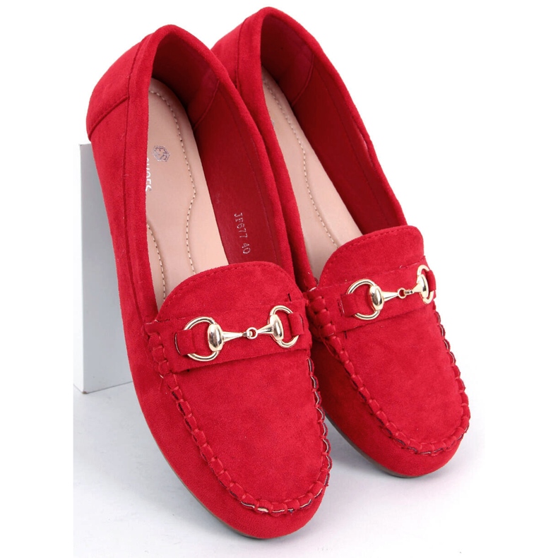 BM Mocassini da donna Hesso Red rosso 2