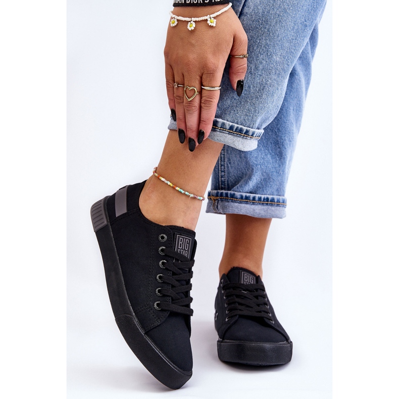 Sneakers basse da donna Big Star LL274038 Nere nero 2