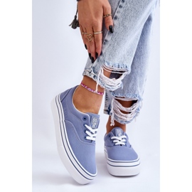 Sneakers Big Star Platform da donna LL274231 Blu 2