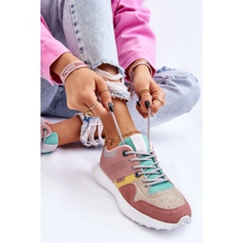 Sneakers Donna Big Star LL274422 Rosa-Beige 1