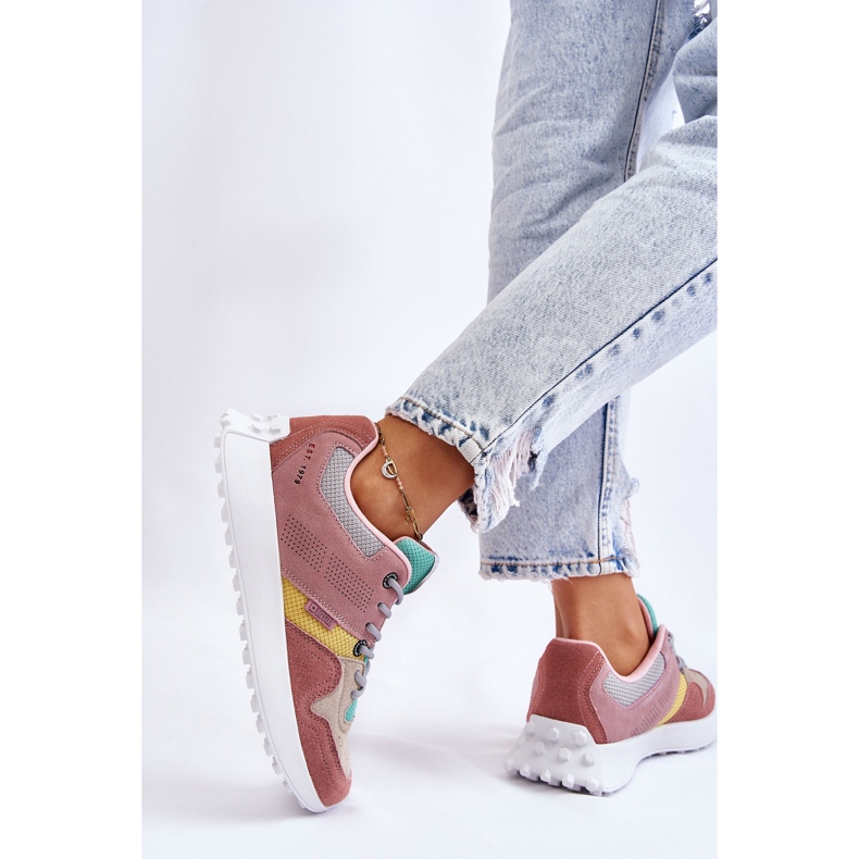 Sneakers Donna Big Star LL274422 Rosa-Beige 2