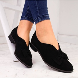 Scarpe da donna con fiocco nero Jezzi 1