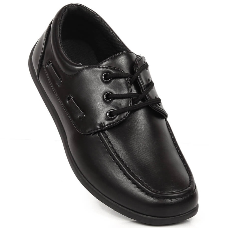 Scarpe da comunione formali per bambino American Club 51/23 nere nero 1