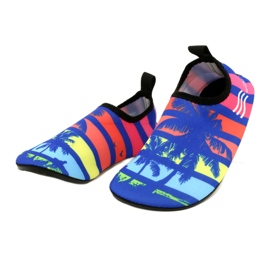 Scarpe da acqua ProWater in neoprene blu 2