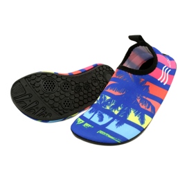 Scarpe da acqua ProWater in neoprene blu 3