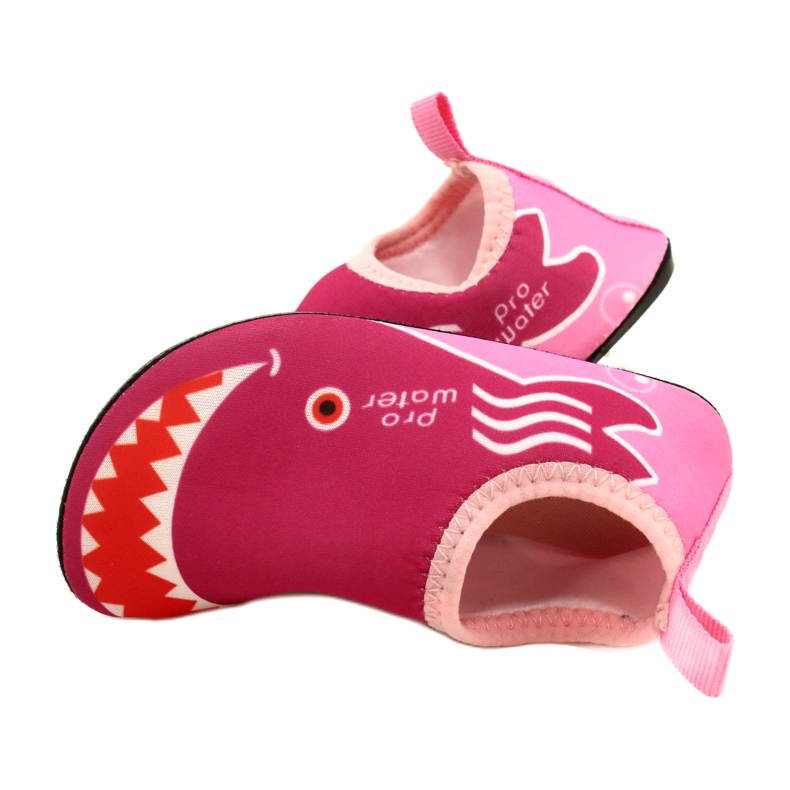 Scarpe da acqua ProWater in neoprene, rosa 4