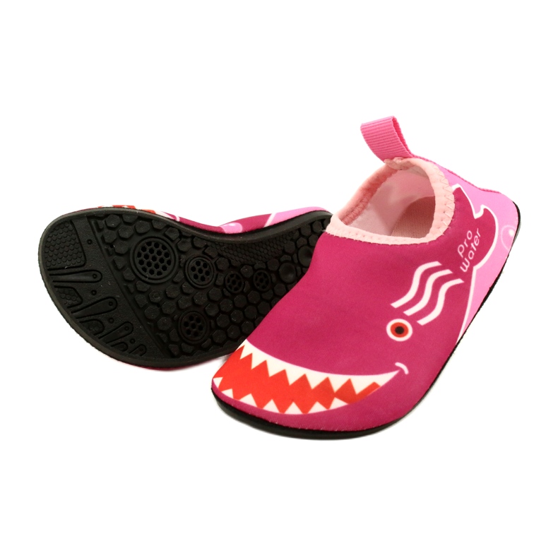 Scarpe da acqua ProWater in neoprene, rosa 3