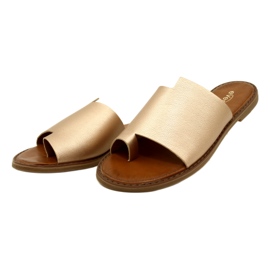 Pantofole Oro Evento 22SD35-4586 Oro d'oro 2