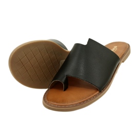 Flip-flops Black Flip-Flops Women's Flipto Evento 22SD35-4586 Nero 3