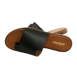 Flip-flops Black Flip-Flops Women's Flipto Evento 22SD35-4586 Nero 4