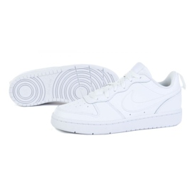 Scarpa Nike Courtt Borough Low 2 (GS) W BQ5448-100 bianca 1
