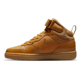 Scarpa Nike Court Borough Mid 2 Jr CD7782-701 marrone rosso 1