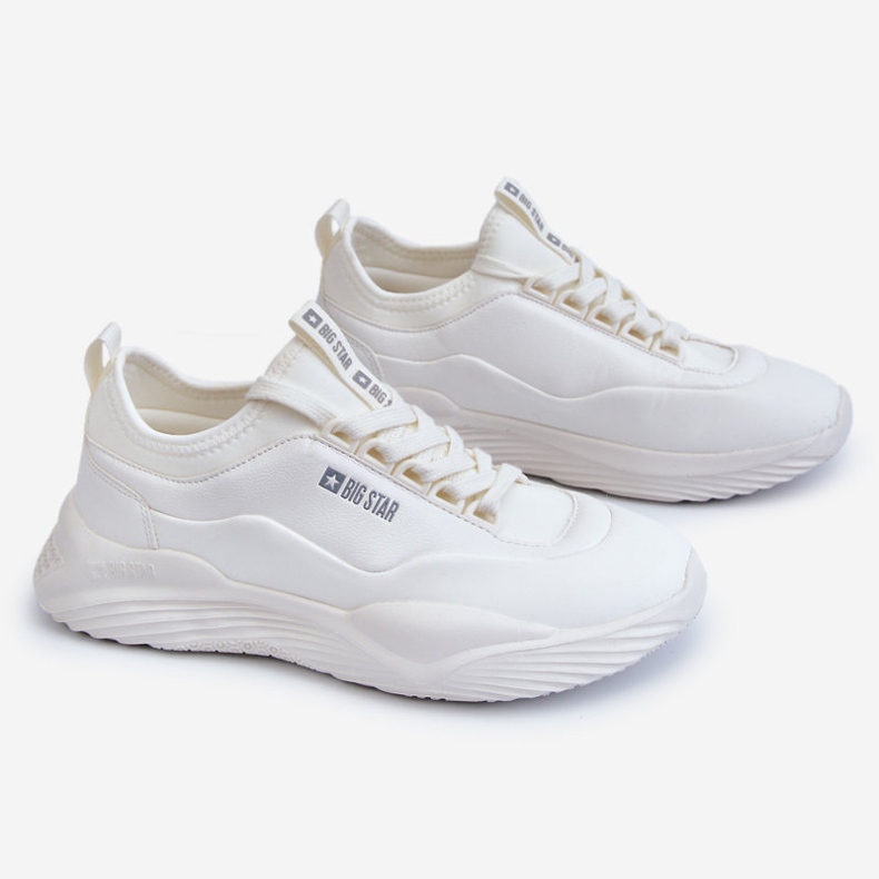 Sneakers da donna Memory Foam System Big Star LL274417 Bianche bianco 1