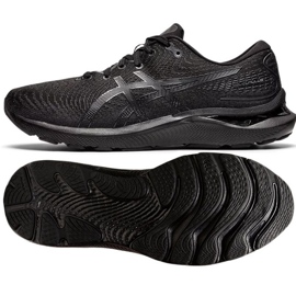 Asics Gel-Cumulus 24 M 1011B366 001 scarpe da corsa nero 2
