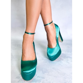 PA1 Décolleté con piattaforma Loren Green verde 1