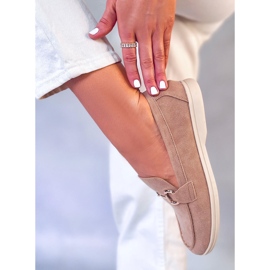 PA1 Mocassini da donna Milva Khaki beige 2