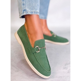 PA1 Mocassini da donna Milva Green verde 1