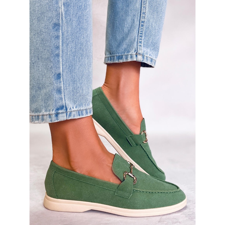 PA1 Mocassini da donna Milva Green verde 2