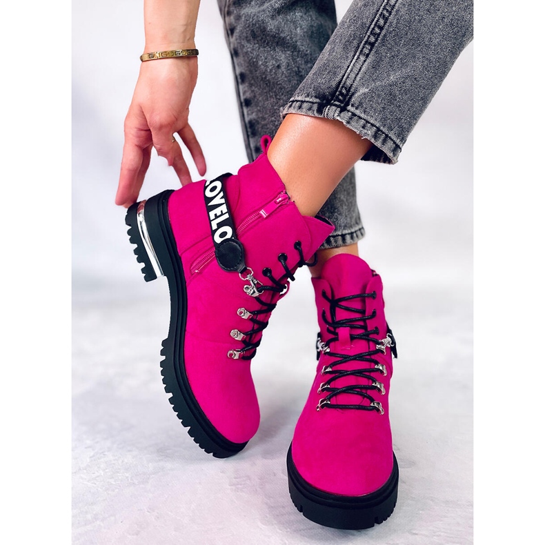 BM Stivali Trapper Donna Nerea Fucsia rosa 1