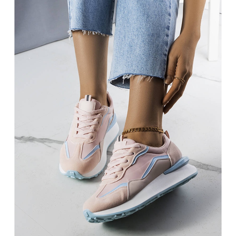 BM Sneakers rosa sulla piattaforma Ada 1