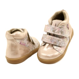 Mazurek Velcro stivali 1302 Spring Flower Golden Satin beige 3