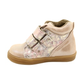 Mazurek Velcro stivali 1302 Spring Flower Golden Satin beige 1