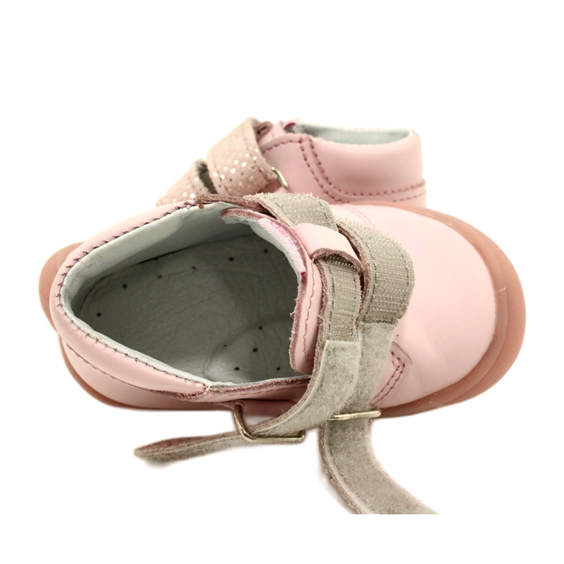 Stivali Velcro Mazurek 1341 Pink Glitter Heart rosa 6