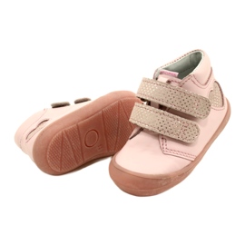Stivali Velcro Mazurek 1341 Pink Glitter Heart rosa 4