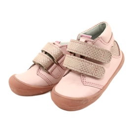 Stivali Velcro Mazurek 1341 Pink Glitter Heart rosa 2