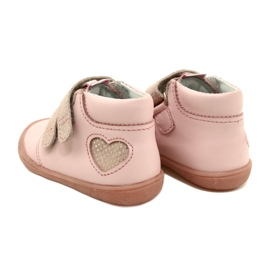 Stivali Velcro Mazurek 1341 Pink Glitter Heart rosa 5
