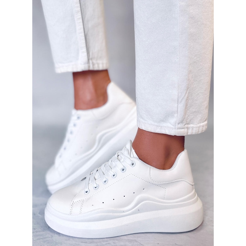 BM Scarpe sportive da donna Leone White bianca 1
