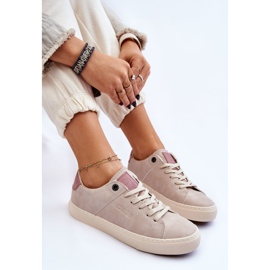Sneakers Donna Big Star LL274399 Beige 1
