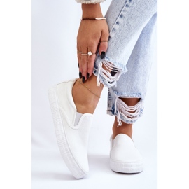 Sneakers Donna Slip-On Big Star LL274389 Bianche bianco 1