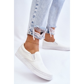 Sneakers Donna Slip-On Big Star LL274389 Bianche bianco 2