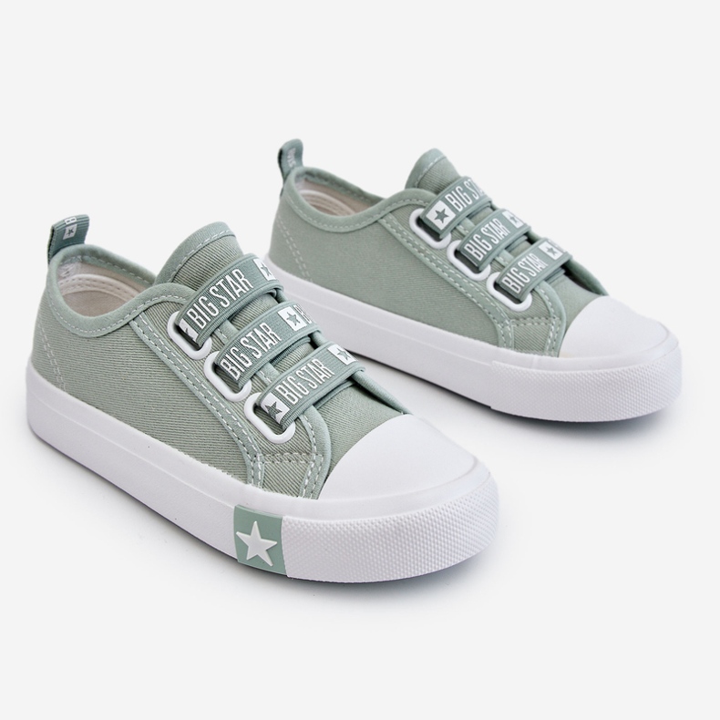 Sneakers da bambino Big Star LL374010 Verde 1