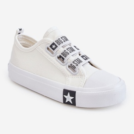 Sneakers da bambino Big Star LL374007 Bianche bianco 1