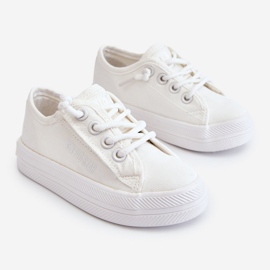 Sneakers da bambino Big Star LL374023 Bianche bianca bianca 1