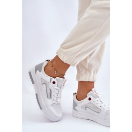 Sneakers basse da donna Cross Jeans LL2R4011C Bianche bianca 5